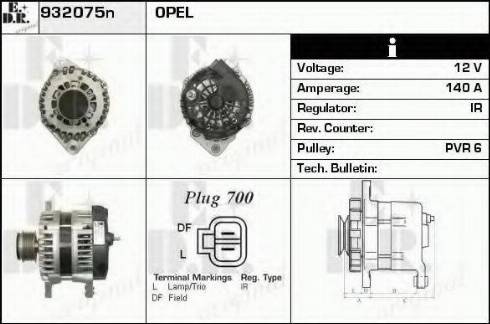 EDR 932075N - Ģenerators ps1.lv