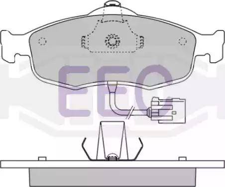 EEC BRP0802 - Bremžu uzliku kompl., Disku bremzes ps1.lv