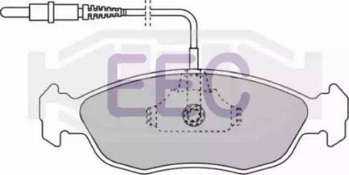 EEC BRP0814 - Bremžu uzliku kompl., Disku bremzes ps1.lv