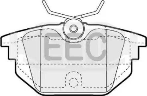 EEC BRP1058 - Bremžu uzliku kompl., Disku bremzes ps1.lv