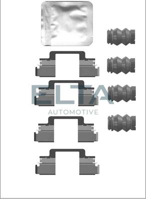 Elta Automotive EA8930 - Piederumu komplekts, Disku bremžu uzlikas ps1.lv