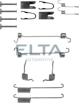 Elta Automotive EA8098 - Piederumu komplekts, Bremžu loki ps1.lv