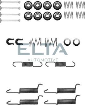 Elta Automotive EA8124 - Piederumu komplekts, Stāvbremzes mehānisma bremžu loks ps1.lv