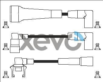 Elta Automotive XHT4221 - Augstsprieguma vadu komplekts ps1.lv