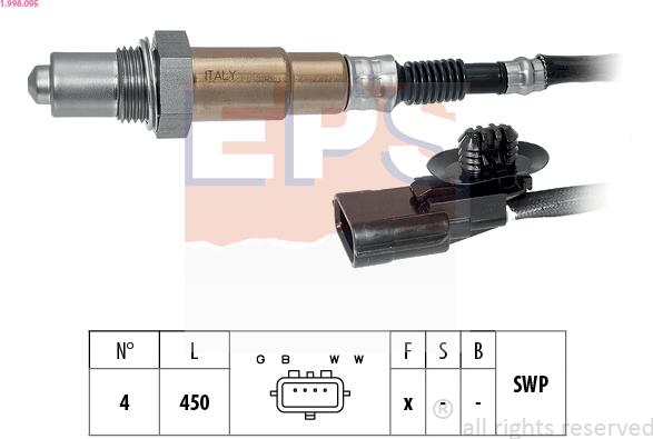 EPS 1.998.095 - Lambda zonde ps1.lv