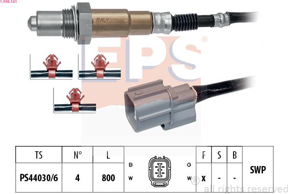 EPS 1.998.161 - Lambda zonde ps1.lv