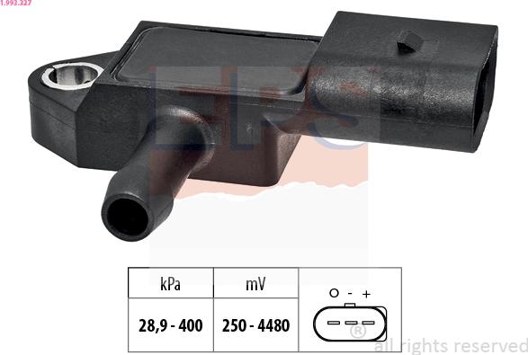 EPS 1.993.327 - Gaisa spiediena devējs, Augstuma regulēšana ps1.lv