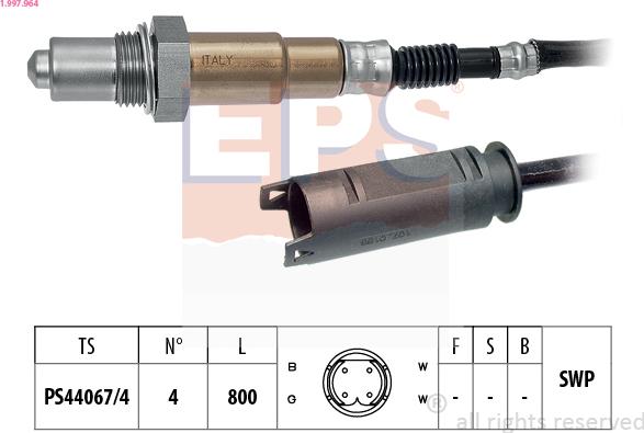 EPS 1.997.964 - Lambda zonde ps1.lv