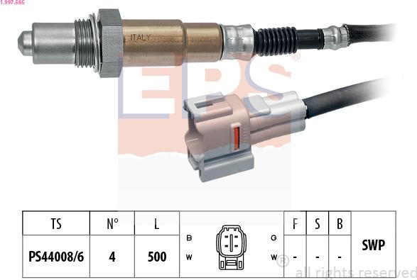 EPS 1.997.565 - Lambda zonde ps1.lv