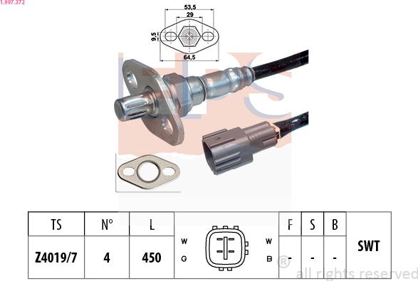 EPS 1.997.372 - Lambda zonde ps1.lv