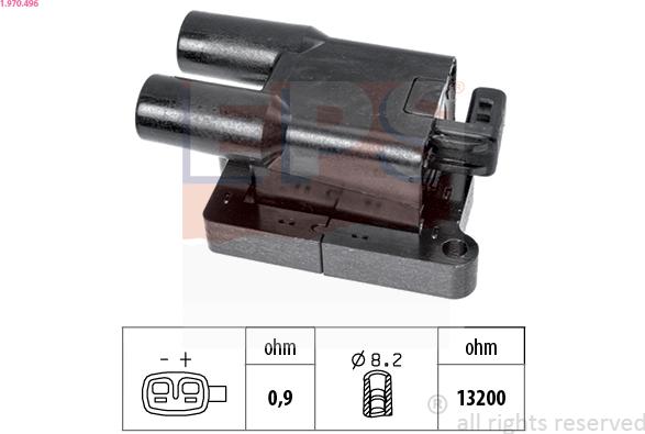 EPS 1.970.496 - Aizdedzes spole ps1.lv