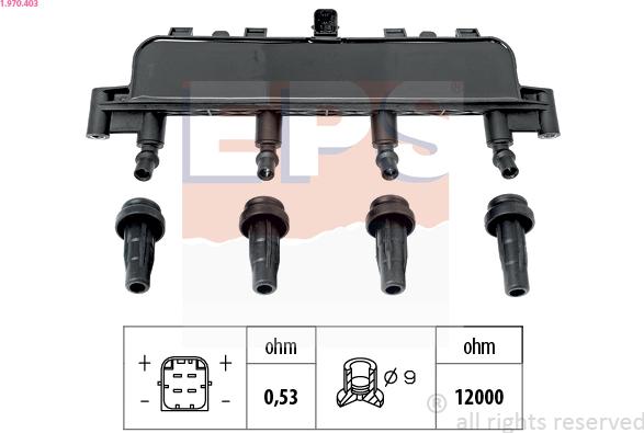 EPS 1.970.403 - Aizdedzes spole ps1.lv