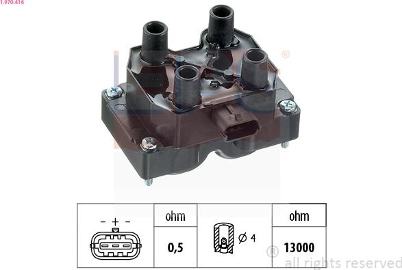 EPS 1.970.416 - Aizdedzes spole ps1.lv