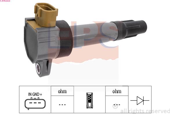 EPS 1.970.553 - Aizdedzes spole ps1.lv