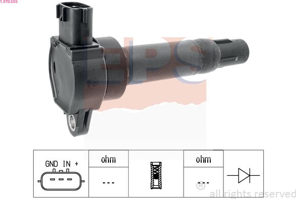 EPS 1.970.503 - Aizdedzes spole ps1.lv