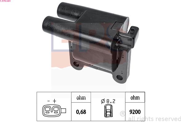 EPS 1.970.581 - Aizdedzes spole ps1.lv