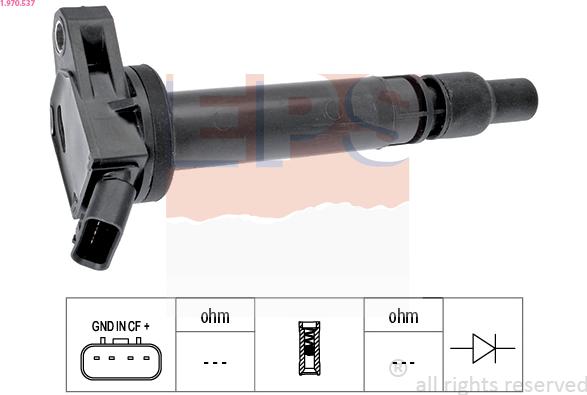 EPS 1.970.537 - Aizdedzes spole ps1.lv