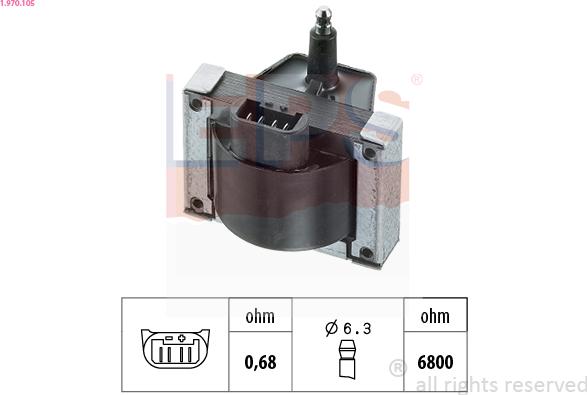 EPS 1.970.105 - Aizdedzes spole ps1.lv