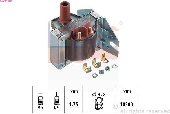 EPS 1.970.101D - Aizdedzes spole ps1.lv