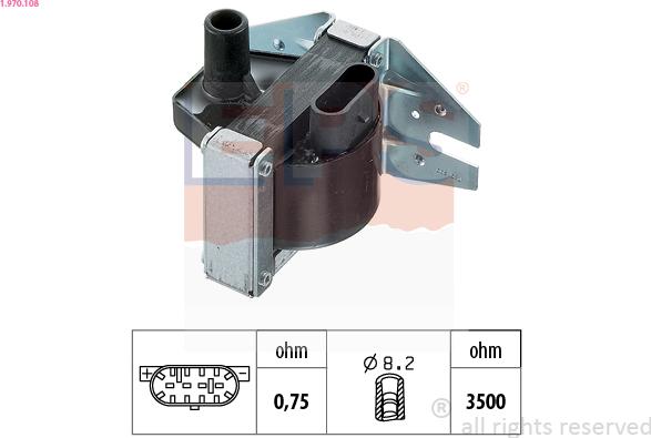 EPS 1.970.108 - Aizdedzes spole ps1.lv