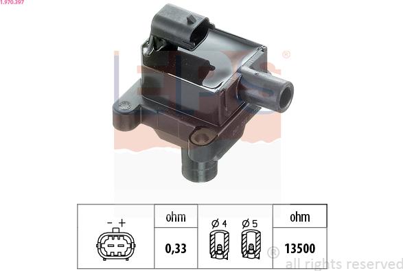 EPS 1.970.397 - Aizdedzes spole ps1.lv