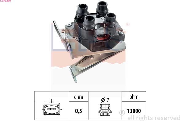 EPS 1.970.299 - Aizdedzes spole ps1.lv