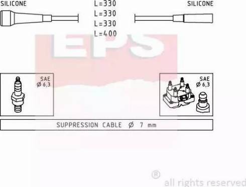 EPS 1.501.501 - Augstsprieguma vadu komplekts ps1.lv