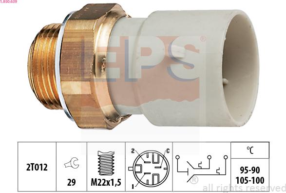 EPS 1.850.639 - Termoslēdzis, Radiatora ventilators ps1.lv