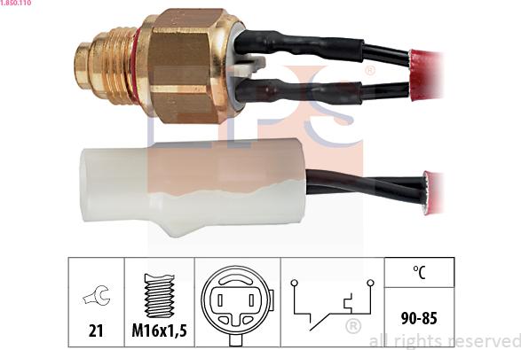 EPS 1.850.110 - Termoslēdzis, Radiatora ventilators ps1.lv