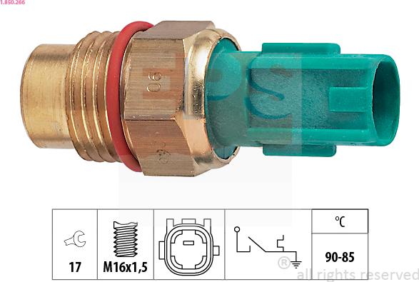 EPS 1.850.266 - Termoslēdzis, Radiatora ventilators ps1.lv