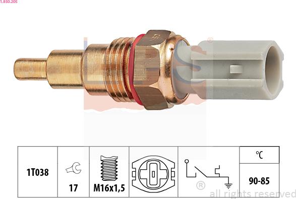 EPS 1.850.205 - Termoslēdzis, Radiatora ventilators ps1.lv