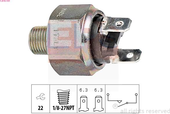EPS 1.810.101 - Bremžu signāla slēdzis ps1.lv