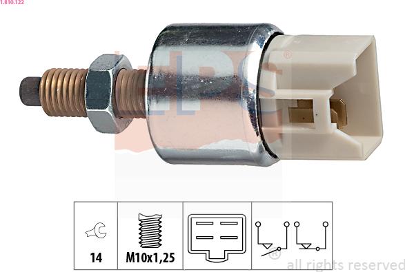EPS 1.810.122 - Bremžu signāla slēdzis ps1.lv