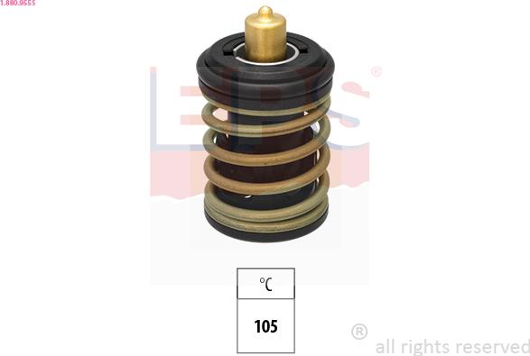 EPS 1.880.955S - Termostats, Dzesēšanas šķidrums ps1.lv