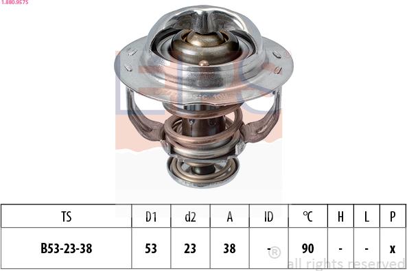 EPS 1.880.957S - Termostats, Dzesēšanas šķidrums ps1.lv