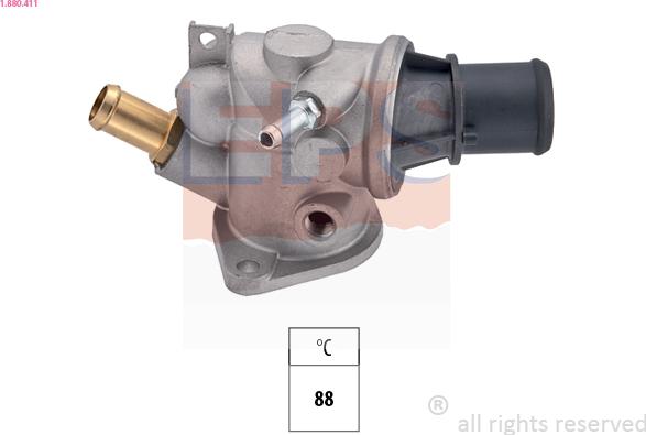 EPS 1.880.411 - Termostats, Dzesēšanas šķidrums ps1.lv