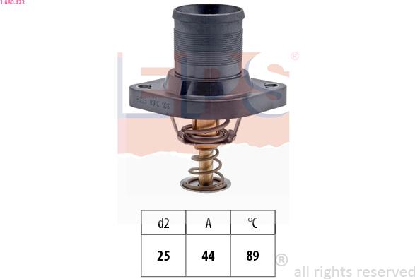 EPS 1.880.423 - Termostats, Dzesēšanas šķidrums ps1.lv