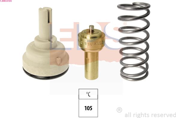 EPS 1.880.618S - Termostats, Dzesēšanas šķidrums ps1.lv