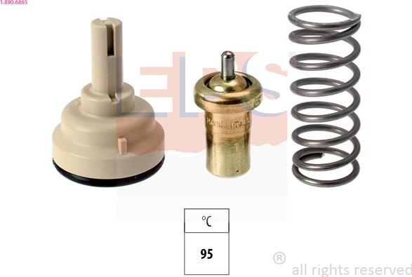 EPS 1.880.686S - Termostats, Dzesēšanas šķidrums ps1.lv