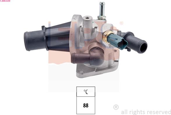 EPS 1.880.639 - Termostats, Dzesēšanas šķidrums ps1.lv