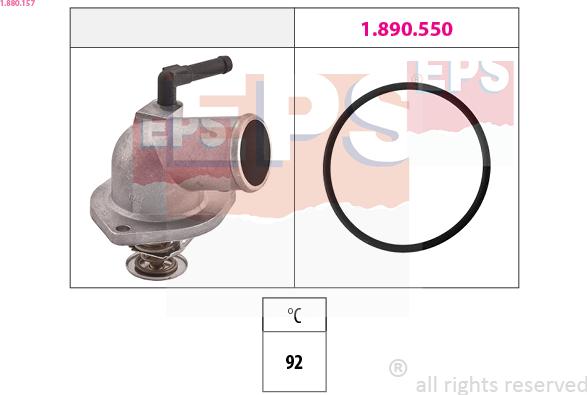 EPS 1.880.157 - Termostats, Dzesēšanas šķidrums ps1.lv