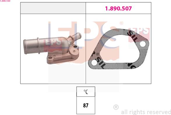 EPS 1.880.160 - Termostats, Dzesēšanas šķidrums ps1.lv