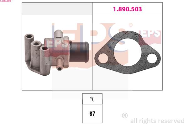 EPS 1.880.109 - Termostats, Dzesēšanas šķidrums ps1.lv