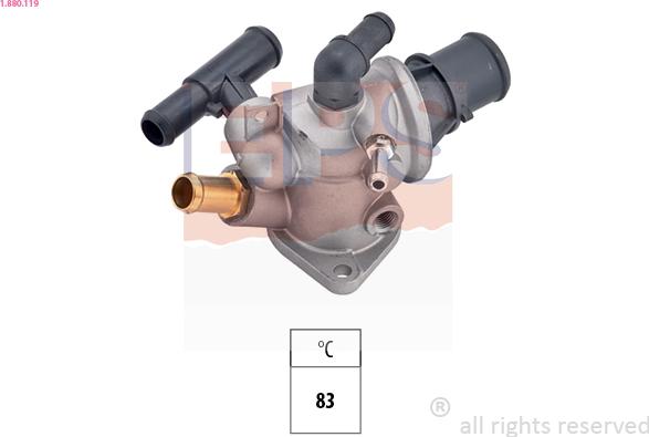 EPS 1.880.119 - Termostats, Dzesēšanas šķidrums ps1.lv