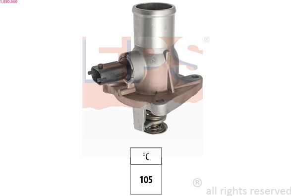 EPS 1.880.860 - Termostats, Dzesēšanas šķidrums ps1.lv