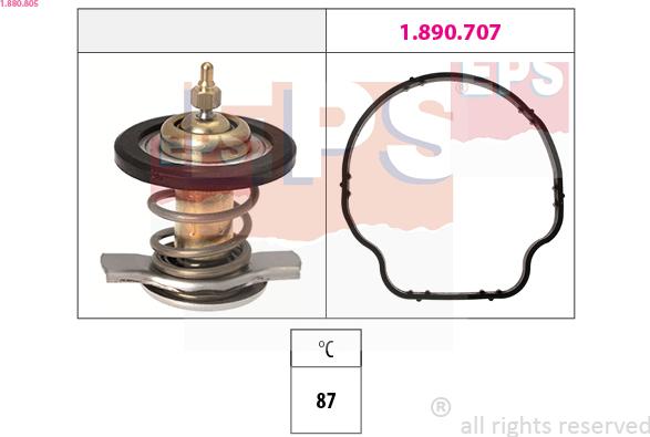 EPS 1.880.805 - Termostats, Dzesēšanas šķidrums ps1.lv