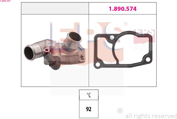 EPS 1.880.347 - Termostats, Dzesēšanas šķidrums ps1.lv