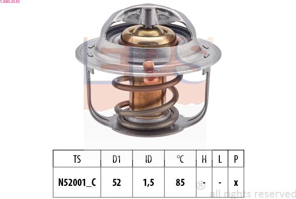 EPS 1.880.354S - Termostats, Dzesēšanas šķidrums ps1.lv