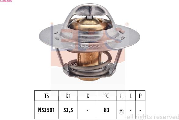 EPS 1.880.240S - Termostats, Dzesēšanas šķidrums ps1.lv