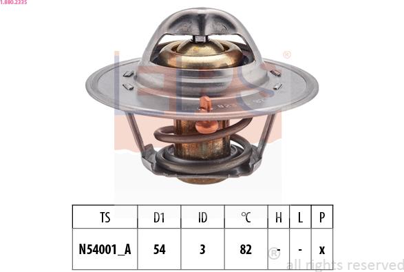 EPS 1.880.233S - Termostats, Dzesēšanas šķidrums ps1.lv